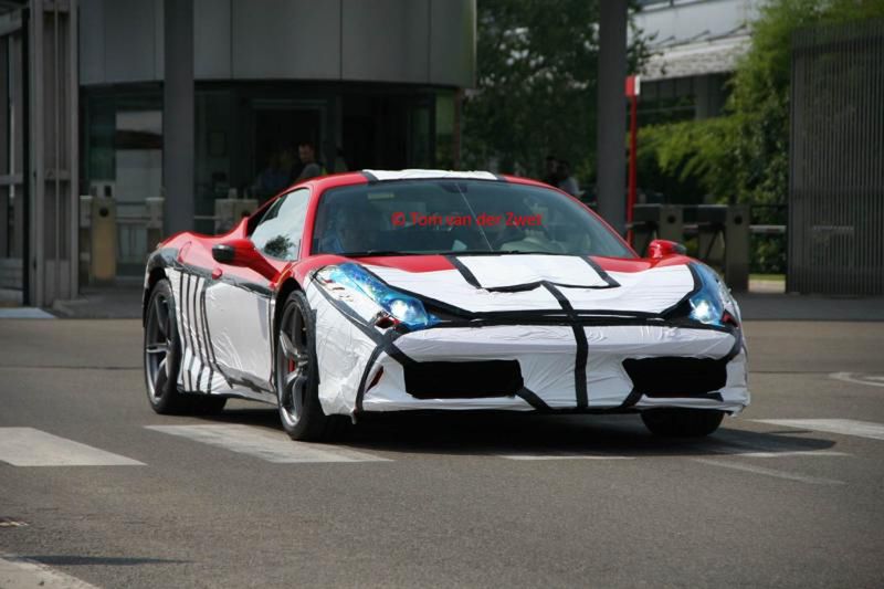 Ferrari 458 Scuderia - zdjęcia szpiegowskie