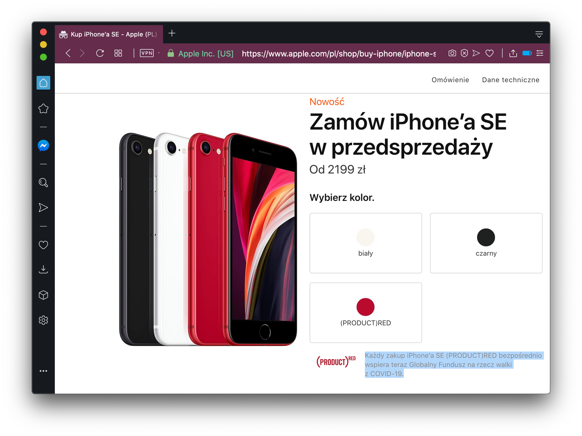 Kupujesz iPhone'a? Wybierając czerwonego pomożesz światu 2