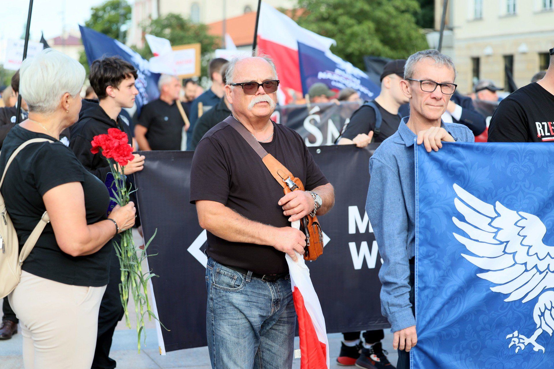 Ulicami Lublina przeszedł Marsz Pamięci Ofiar Rzezi Wołyńskiej. Zobacz zdjęcia