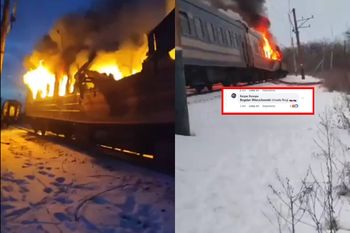 Polak pochwalił ataki Rosji na pociągi. PKP reaguje