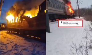 Polak pochwalił ataki Rosji na pociągi. PKP reaguje