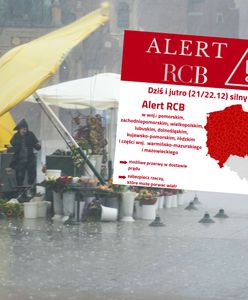 RCB rozsyła alerty. Będzie wiało