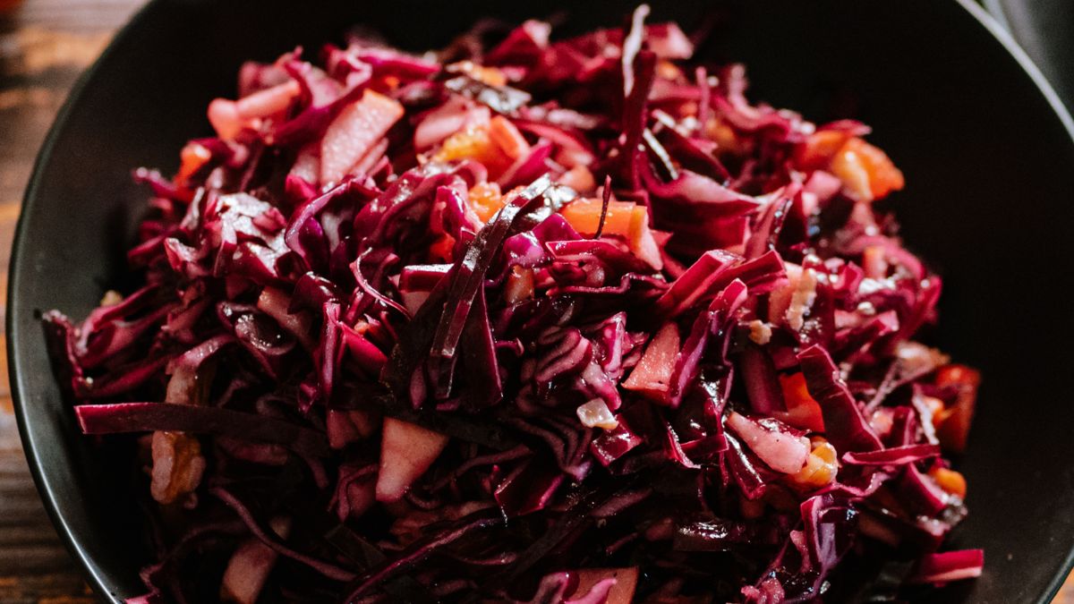 Surówka z czerwonej kapusty 