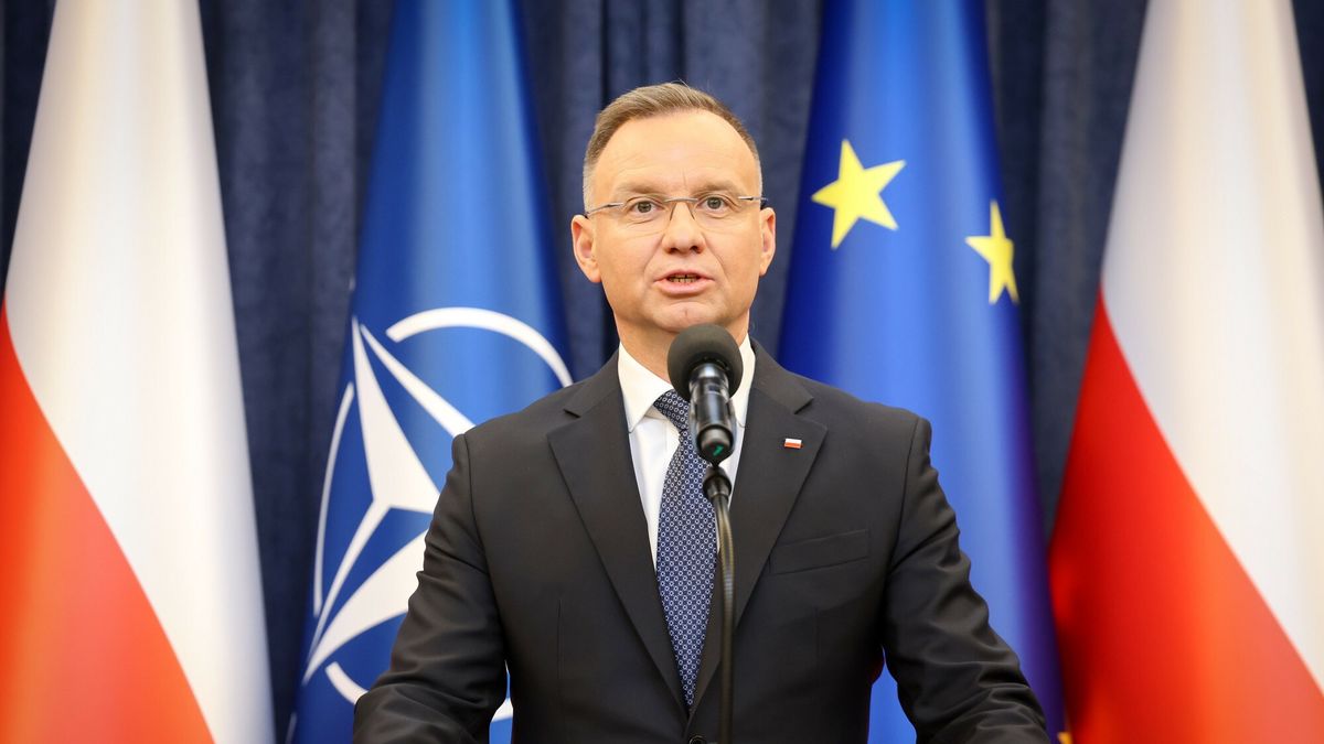 Spotkanie prezydenta Andrzeja Dudy z premierem Donaldem Tuskiem
15.01.2023 Warszawa Palac Prezydencki  Spotkanie Prezydenta Andrzeja Dudy z Premierem Donaldem Tuskiem 
fot Jacek Dominski/REPORTER
N/z: Andrzej Duda
Jacek Dominski/REPORTER