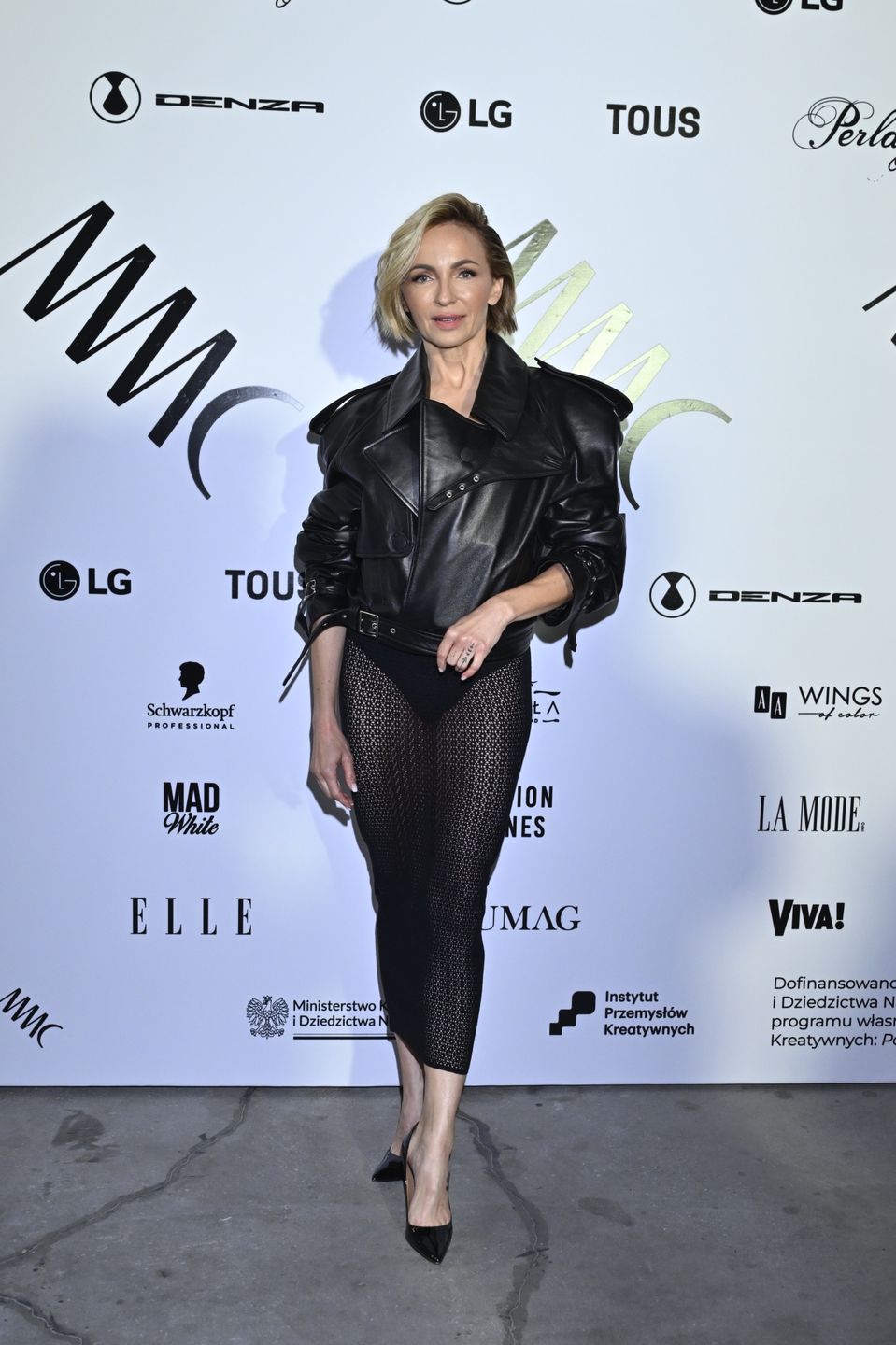 Anna Wyszkoni na pokazie MMC