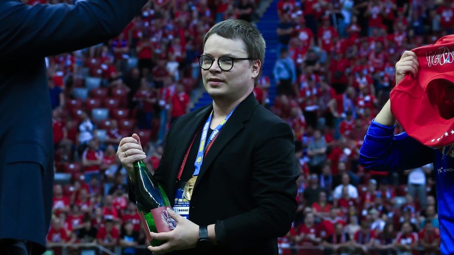 Prezes i właściciel Wisły Kraków Jarosław Królewski.