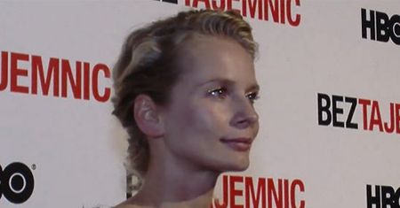 Zagubiona Cielecka na imprezie