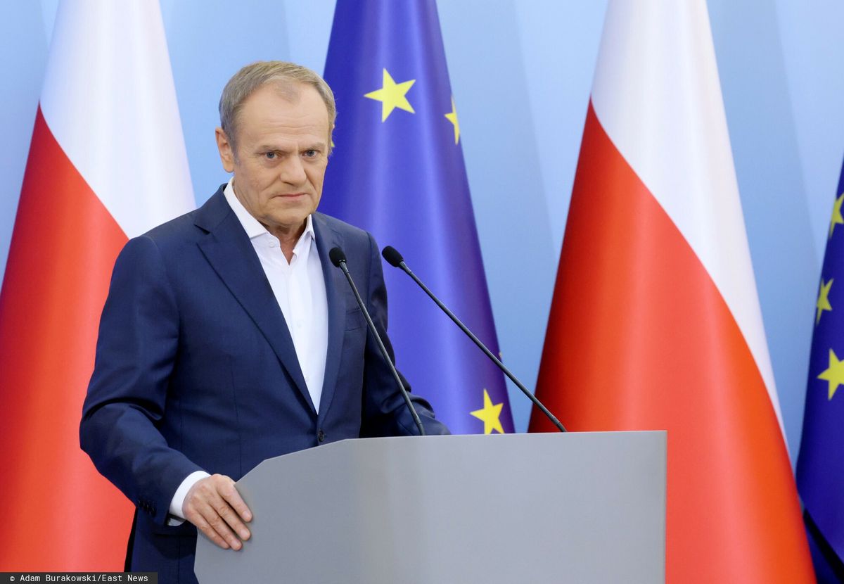 daniel obajtek, donald tusk, orlen Tusk z oświadczeniem. Nagła konferencja premiera rządu