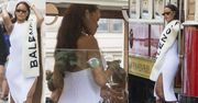 Rihanna jedzie tramwajem i pije szampana (ZDJĘCIA)