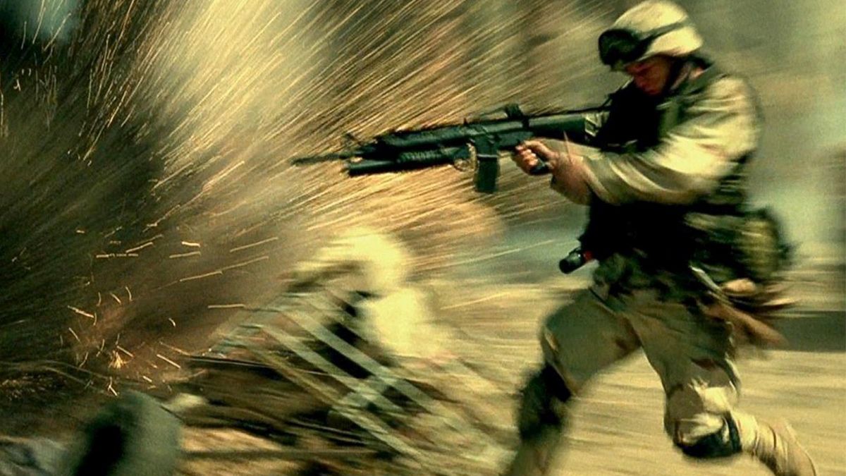 "Helikopter w ogniu"