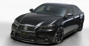 Agresywna twarz japońskiej limuzyny - Lexus GS F Sport z pakietem Wald International
