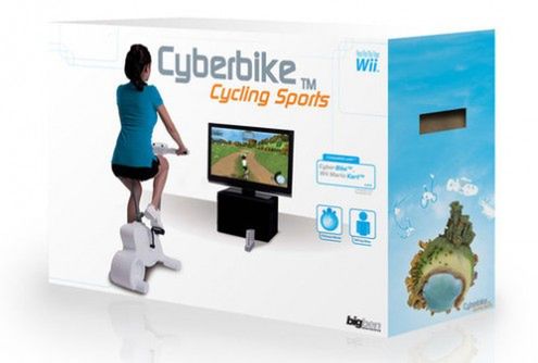 Cyberbike - pierwsza gra na Wii z rowerem-kontrolerem