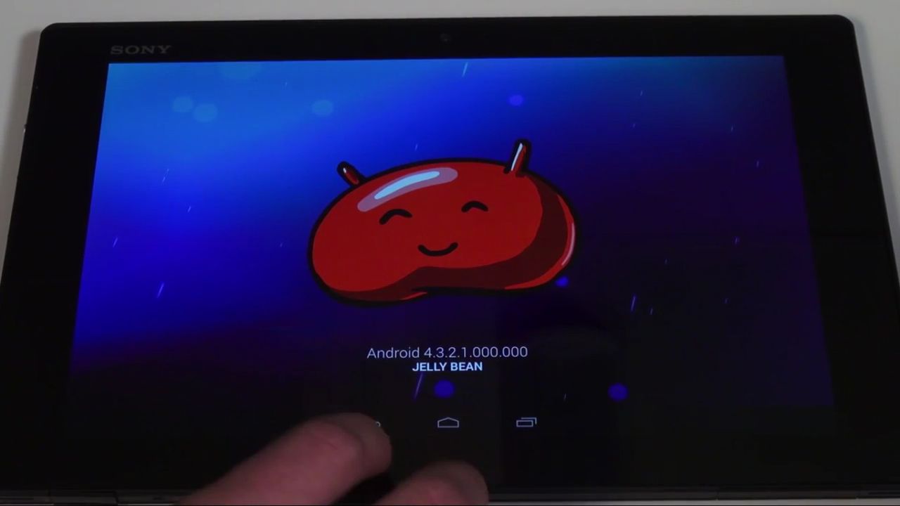 Android 4.3 na Xperia Tablet Z