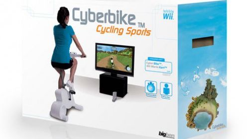 Cyberbike - pierwsza gra na Wii z rowerem-kontrolerem 1