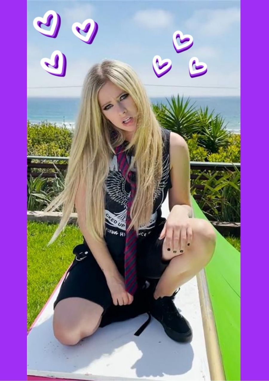 Avril Lavigne na TikToku