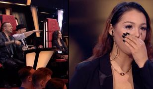 "The Voice of Poland": uczestniczka przerwała występ. Nagle straciła głos