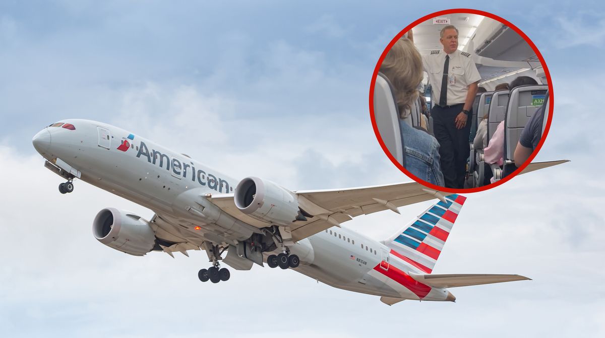 Pilot American Airlines zaskoczył wszystkich 