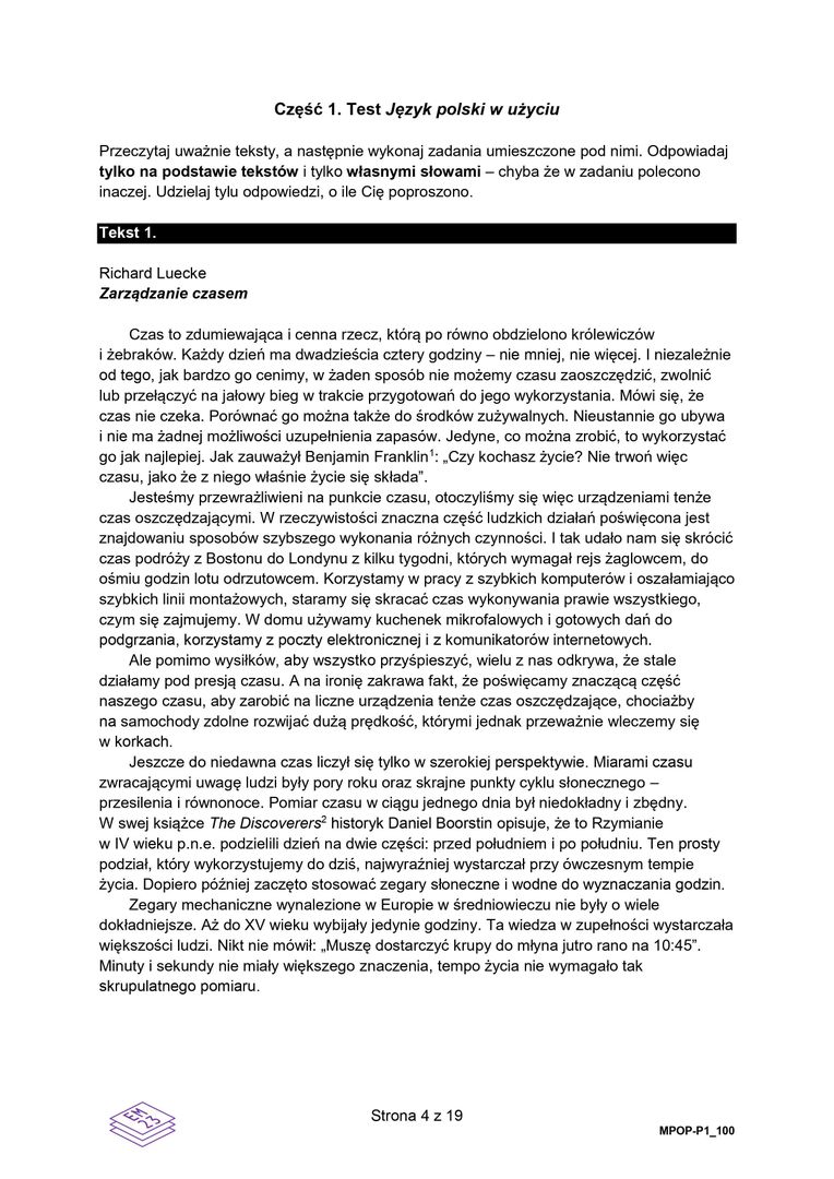 Matura 2024. Arkusze CKE. Język polski. Nowa formuła 2023