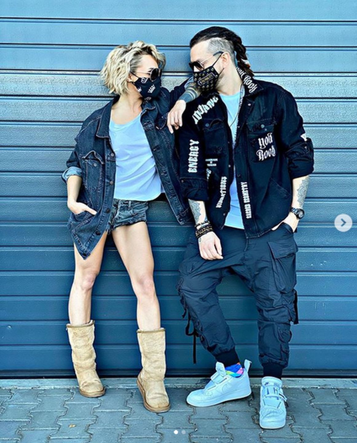 Blanka Lipińska i Aleksander Baron