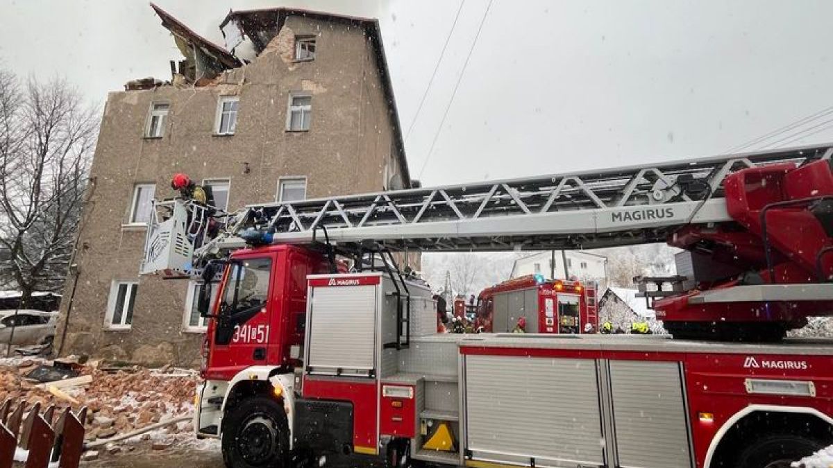 Eksplozja w Sosnówce