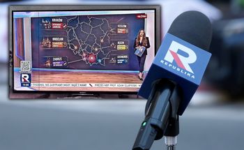 Wpadka na antenie. TV Republika pokazała mapę Polski z rażącymi błędami