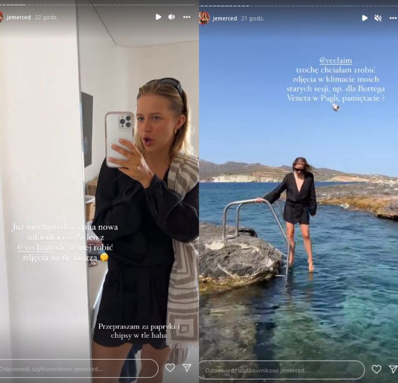 Jessica Mercedes chwali się wakacjami w Grecji