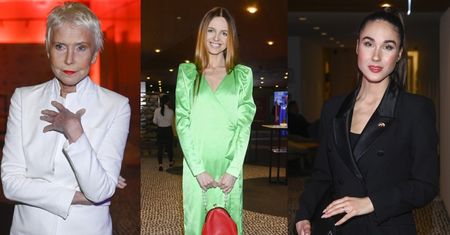 Gala Człowiek Roku "Wprost" 2022: seledynowa Katarzyna Burzyńska, Ewa Błaszczyk cała na biało i Ida Nowakowska w garniturze (ZDJĘCIA)