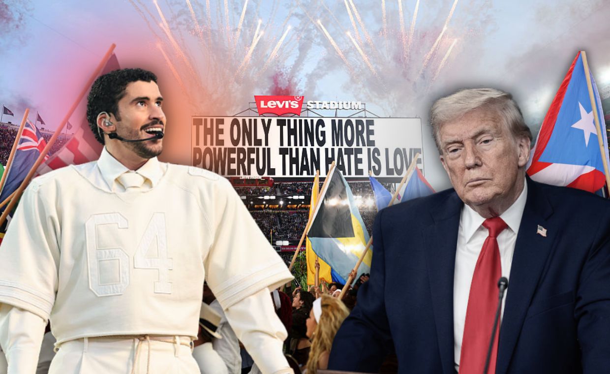 Policzek dla kraju: Trump wściekły po występie Bad Bunny'ego