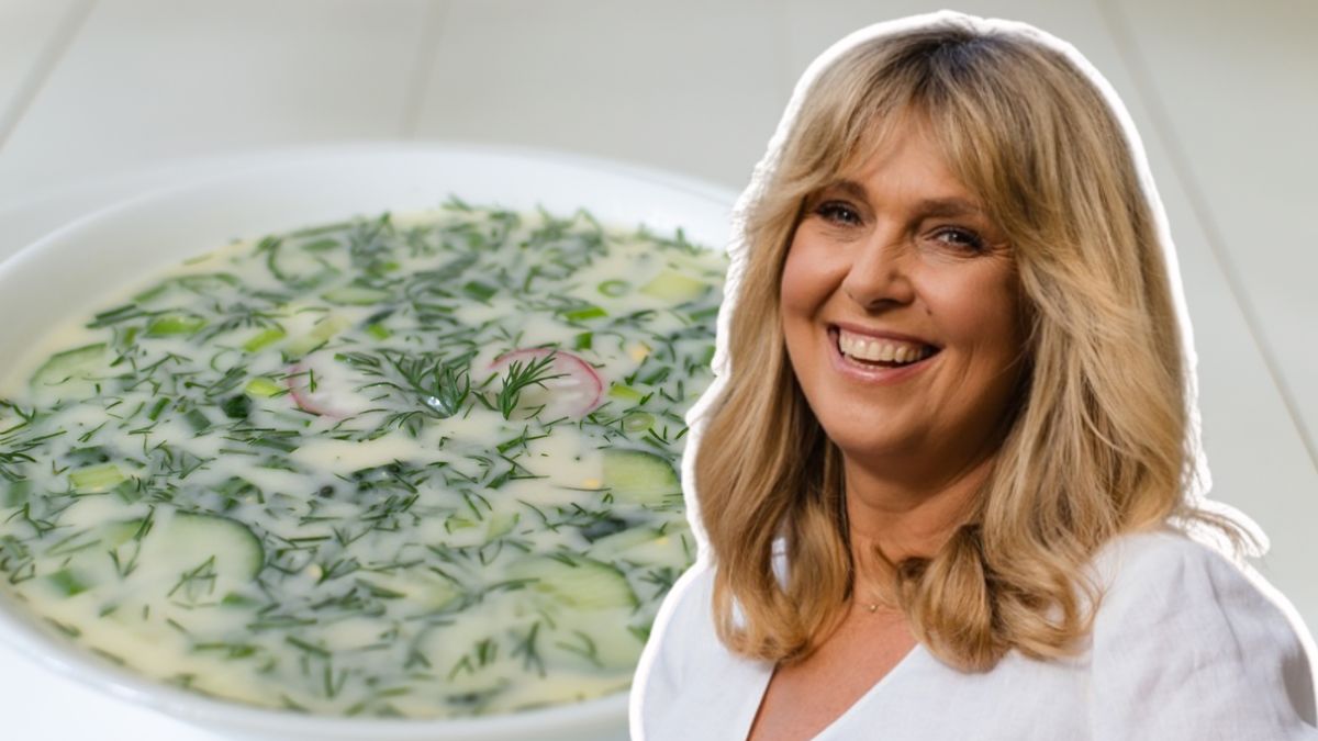 Ewa Wachowicz robi najlepszą zupę na lato