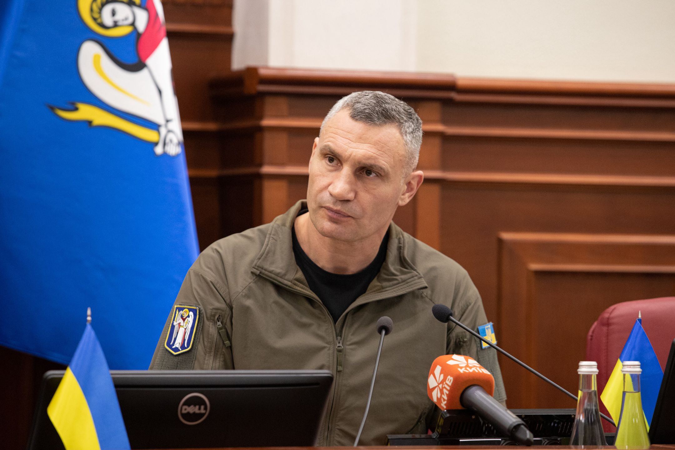 Vitalii Klychko, The Mayor Of Kyiv, At The Plenary Session Of The Kyiv City Council
KYIV, UKRAINE - NOVEMBER 24: Vitalii Klychko, the mayor of Kyiv, attends a plenary session of the KMDA (Kyiv City Council) on November 24, 2022 in Kyiv, Ukraine. The council was discussing important issues to improve life in the capital during the Russian-Ukrainian war. (Photo by Oleksii Samsonov/Global Images Ukraine via Getty Images)
Global Images Ukraine
