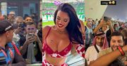 "Miss mundialu" Ivana Knoll po meczu została osaczona przez TŁUM FANÓW. Musiały interweniować służby (FOTO)