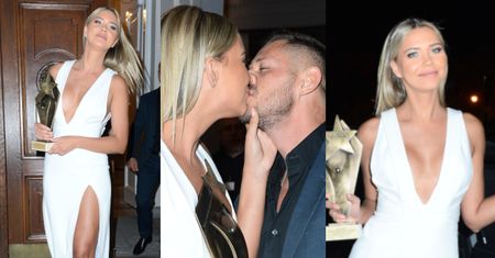 Zakochana po uszy Sandra Kubicka obściskuje nowego faceta na oczach paparazzi