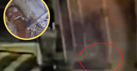 USA. Dantejskie sceny. Tupał nogą po jego głowie