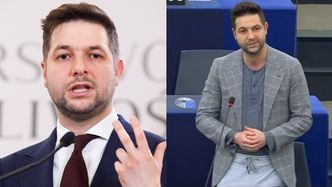 Patryk Jaki tłumaczy się z przyjścia do Parlamentu Europejskiego w "DRESACH": "To garniturowe z gumką" (FOTO)