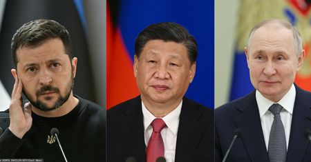 W co grają Chiny? "Chcą zamrozić wojnę w Ukrainie i na tym zarobić"