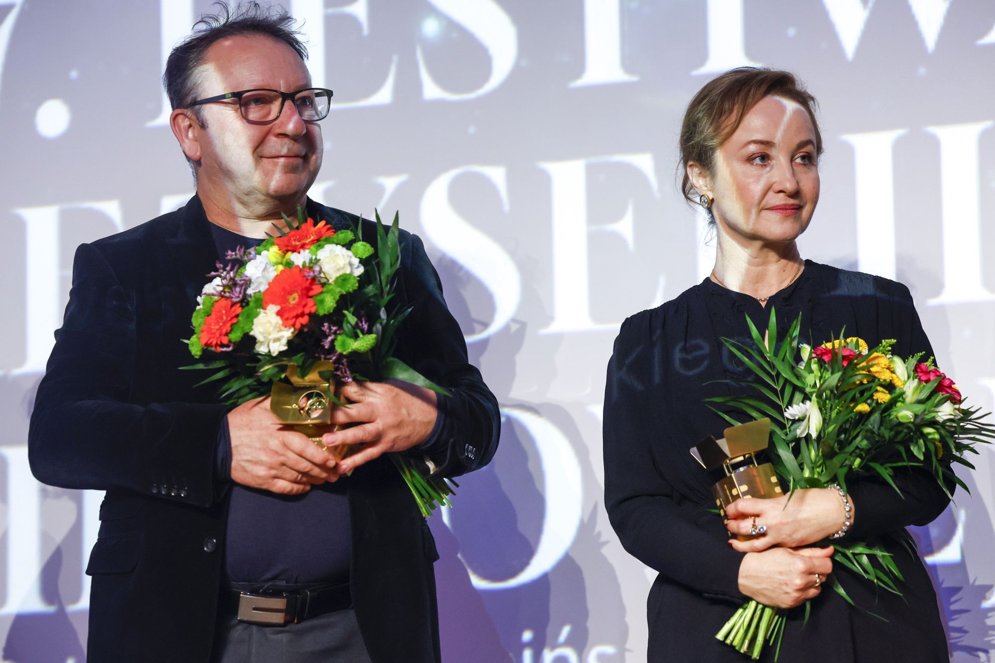 Zbigniew Zamachowski i Gabriela Muskała