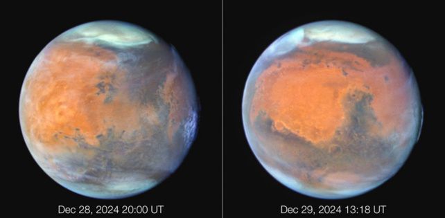 Mars w opozycji (grudzień, 2024)