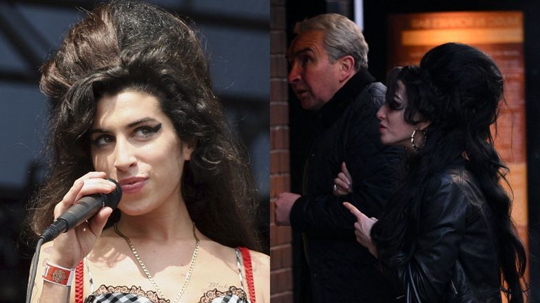 Tak wyglądają pierwsze zdjęcia z planu filmowej biografii Amy Winehouse! Udana charakteryzacja? (ZDJĘCIA)