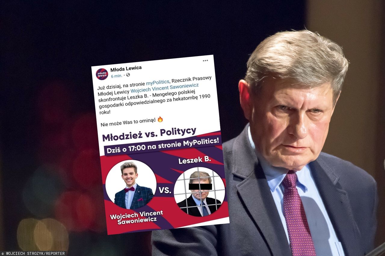 Leszek Balcerowicz. Działacze Młodej Lewicy porównali jego działalność do zbrodniarza wojennego Josefa Mengelego