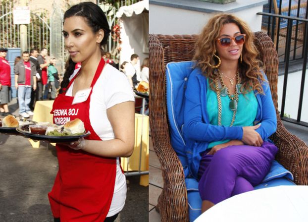 Beyonce poszła na kolację z Kim!