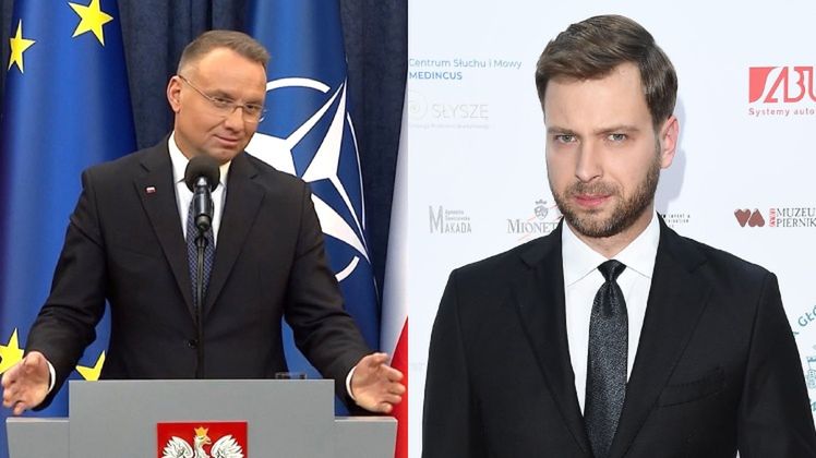 Dziennikarz TVN24 zakpił z Andrzeja Dudy 
