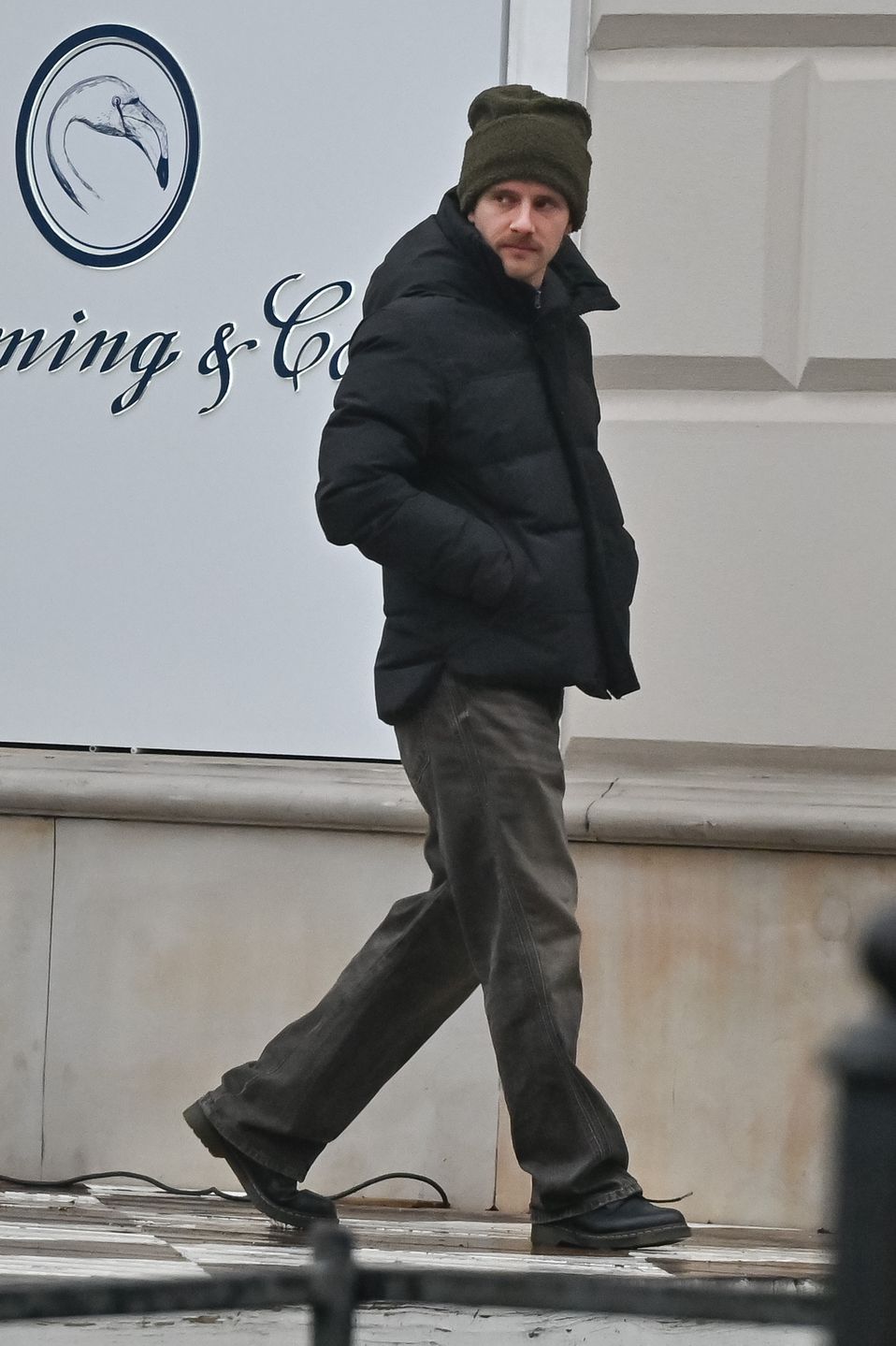 Maciej Musiał przyłapany w Warszawie