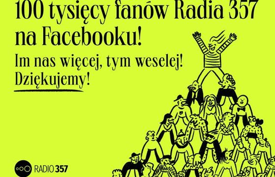 Radio 357 podniosło próg zbiórki z 500 tys. do 615 tys. zł. Ma powstać sklep z gadżetami