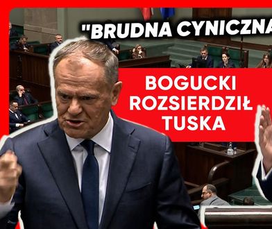 Ostra dyskusja w Sejmie. Nagranie ze starcia Tuska i Boguckiego