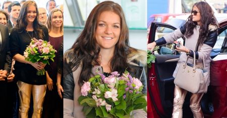 Agnieszka Radwańska wróciła do Polski! (ZDJĘCIA)