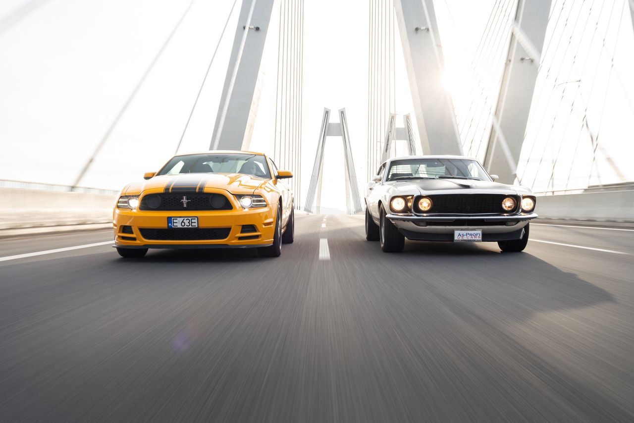 Ford Mustang Boss 302 z 1969 i 2013 r.