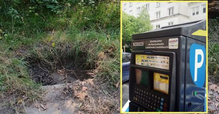 W Warszawie ktoś ukradł parkometr. Złodzieje musieli się rozczarować