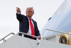 Air Force One Trumpa i pasażerski samolot były na kursie kolizyjnym