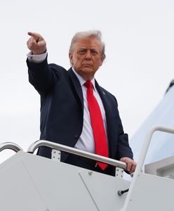 Air Force One Trumpa i pasażerski samolot były na kursie kolizyjnym