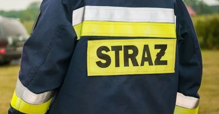 Zawalił się pustostan w Bytomiu. Gruzowisko przeszukali ratownicy z psami